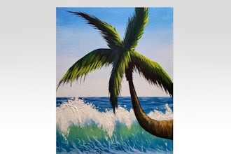 Paint Nite: Palm Tree Splash